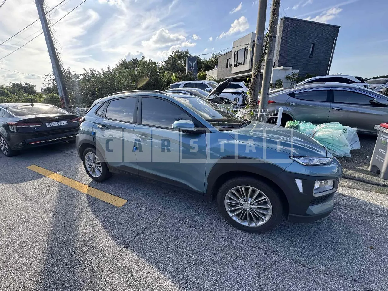 Photo 2 of 12: 2020 Hyundai Kona, VIN KMHK2817GLU588810 — Korean insurance auction