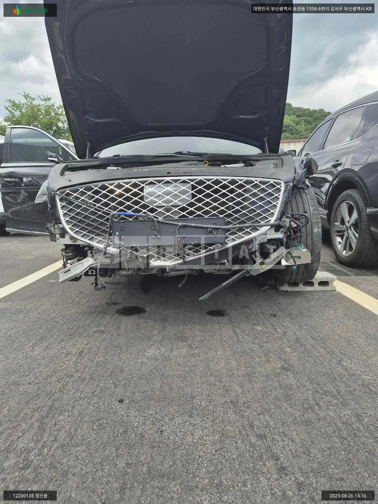 Photo 2 of 39: 2023 Genesis G80, VIN KMTGB41CDPU174468 — Korean insurance auction
