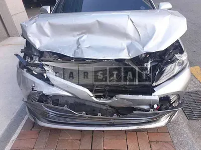 Photo 1 of 26: 2018 Toyota Camry, VIN JTNB11HK0J3037885 — Korean insurance auction