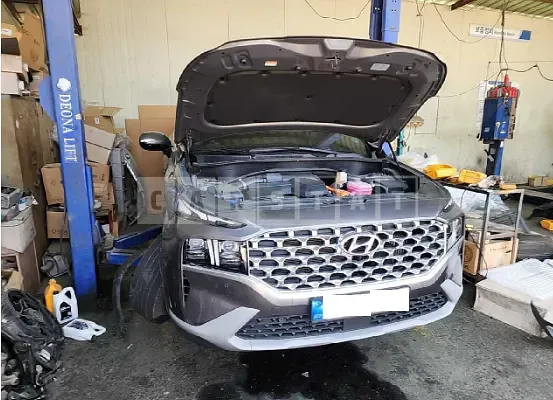 Photo 2 of 50: 2022 Hyundai Santa Fe, VIN KMHS3811BNU022182 — Korean insurance auction