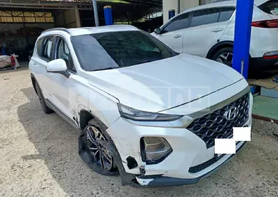 Photo 1 of 13: 2020 Hyundai Santa Fe, VIN KMHS381BBLU272943 — Korean insurance auction