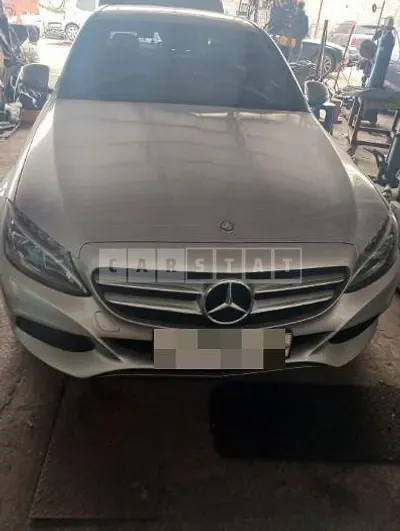Photo 1 of 12: 2017 Mercedes-Benz C220d, VIN WDDWF0EB0HR290398 — Korean insurance auction