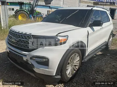 Photo 1 of 12: 2020 Ford Explorer 2.3, VIN 1FMSK8FHXLGC70066 — Korean insurance auction