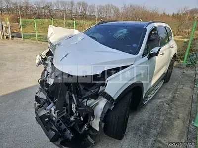 Photo 1 of 25: 2023 Hyundai Santa Fe, VIN KMHS381LGPU485632 — Korean insurance auction