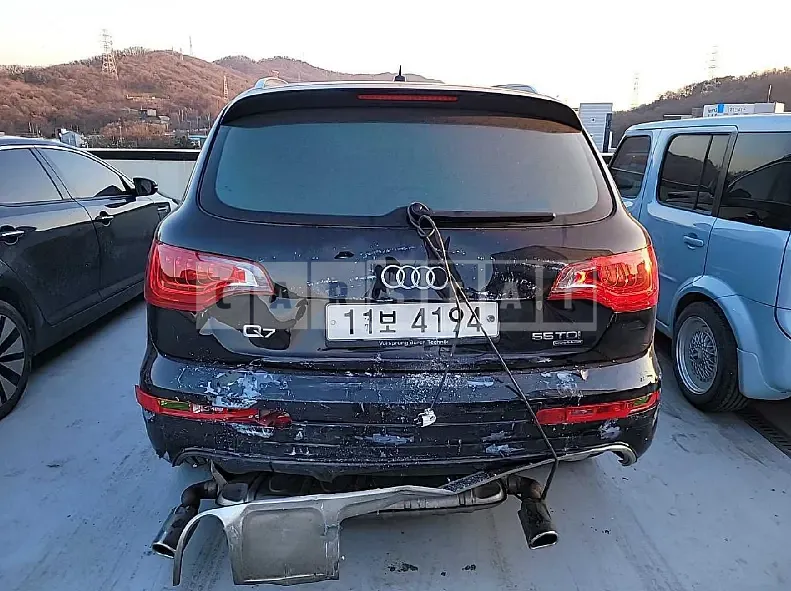 Photo 2 of 6: 2015 Audi Q7 35 TDI Four, VIN WAUZZZ4L9FD031137 — Korean insurance auction