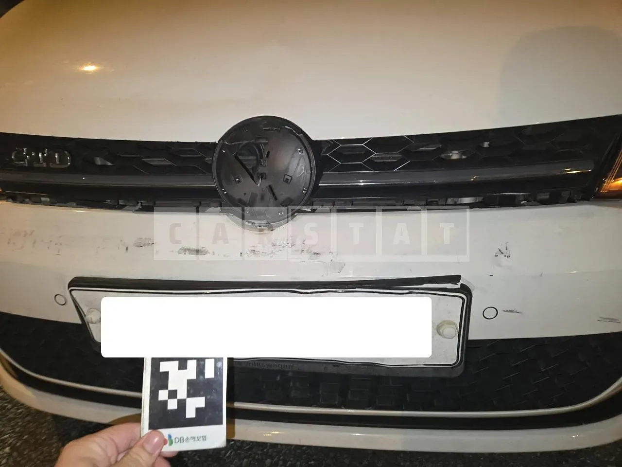 Photo 2 of 10: 2015 Volkswagen Golf GTD BMT, VIN WVWZZZAUZFW165090 — Korean insurance auction