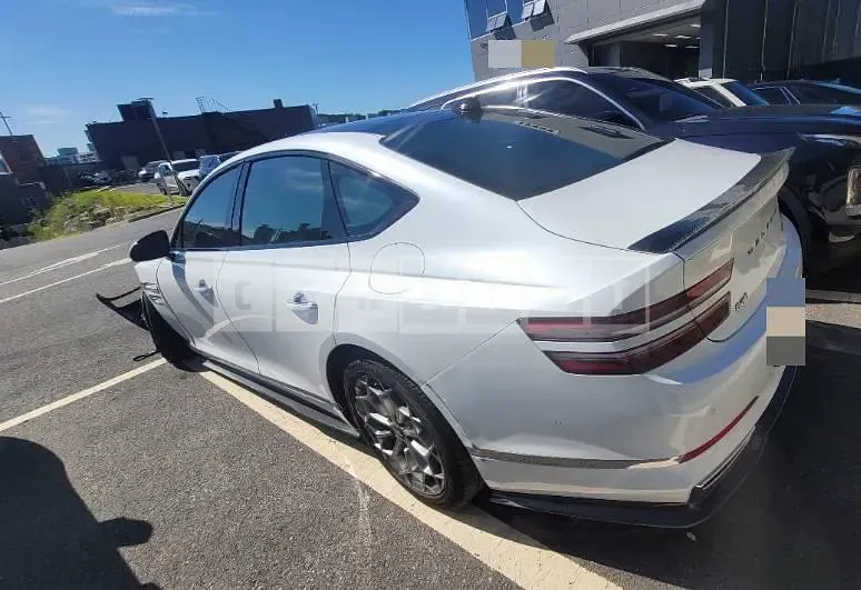 Photo 2 of 74: 2023 Genesis G80 3.5T, VIN KMTGC41DDPU196735 — Korean insurance auction