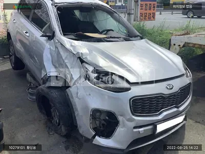 Photo 1 of 10: 2016 Kia Sportage, VIN KNAPN813BGK148629 — Korean insurance auction