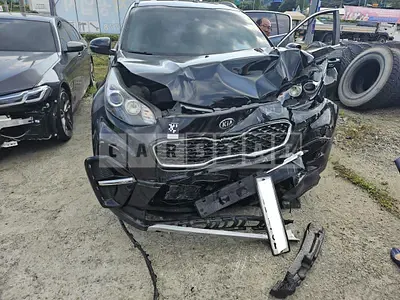 Photo 1 of 7: 2019 Kia Sportage, VIN KNAPN813BLK792690 — Korean insurance auction