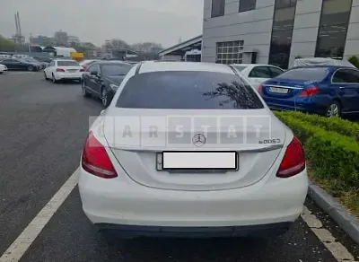 Photo 1 of 9: 2017 Mercedes-Benz C 200d, VIN WDDWF3HB0HR253655 — Korean insurance auction