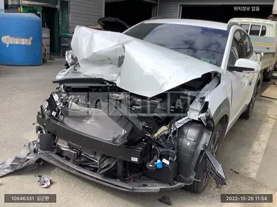 Photo 1 of 19: 2022 Hyundai Kona, VIN KMHK581BENU895922 — Korean insurance auction