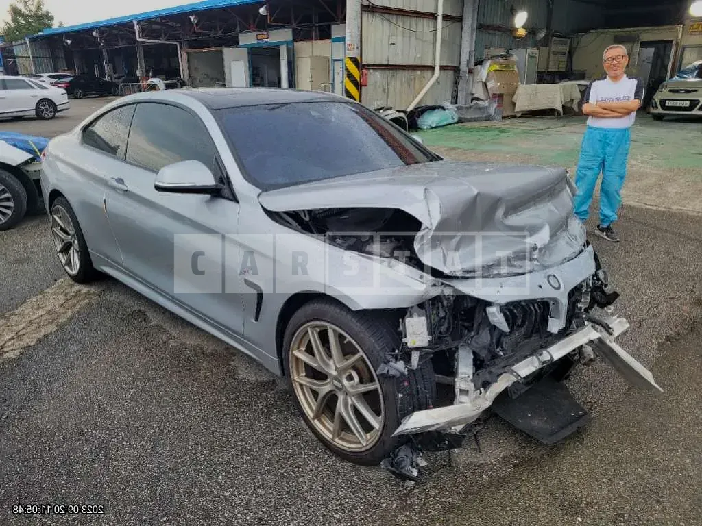 Photo 2 of 9: 2015 BMW 420d Gran Coupe, VIN WBA4P710XFK312311 — Korean insurance auction