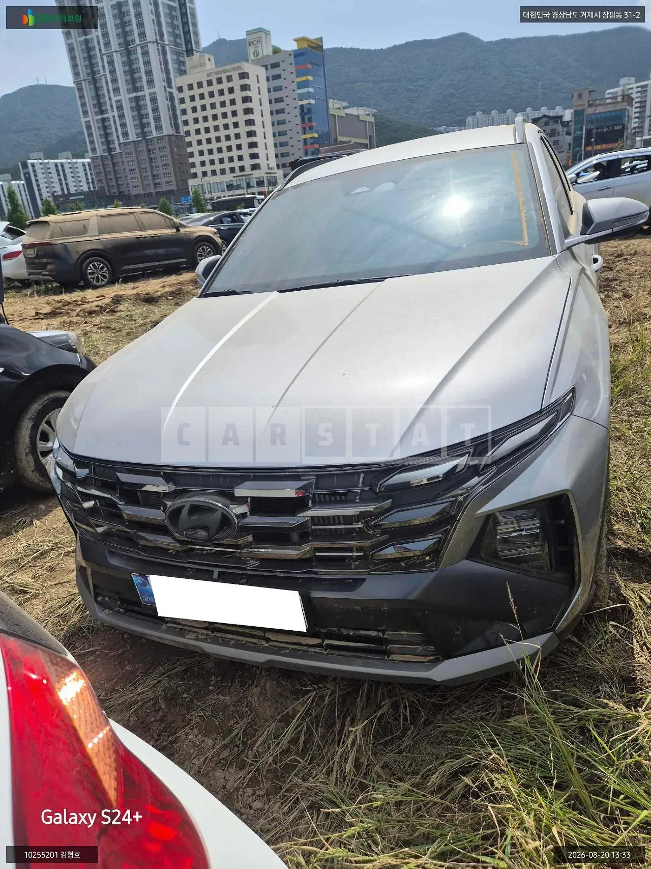 Photo 2 of 11: 2025 Hyundai Tucson, VIN KMHJC81BGTU449402 — Korean insurance auction