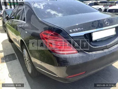 Photo 1 of 9: 2015 Mercedes-Benz S350 d 4Matic, VIN WDDUF3DB8GA211597 — Korean insurance auction