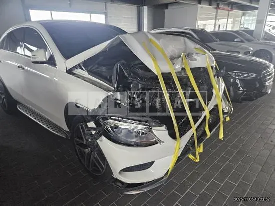 Photo 2 of 50: 2017 Mercedes-Benz GLE350d 4Matic Coupe, VIN WDCED2EB6HA072272 — Korean insurance auction