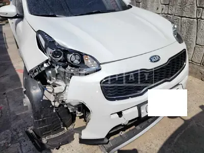 Photo 1 of 14: 2017 Kia Sportage, VIN KNAPN813BHK180286 — Korean insurance auction