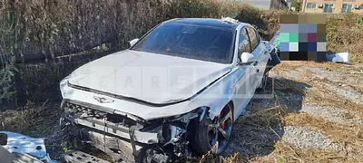 Photo 1 of 3: 2019 Genesis G70 3.3, VIN KMTG541EDLU060838 — Korean insurance auction