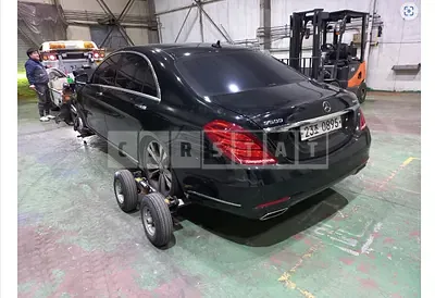 Photo 1 of 10: 2016 Mercedes-Benz S500 4Matic L, VIN WDDUG8FBXGA262834 — Korean insurance auction