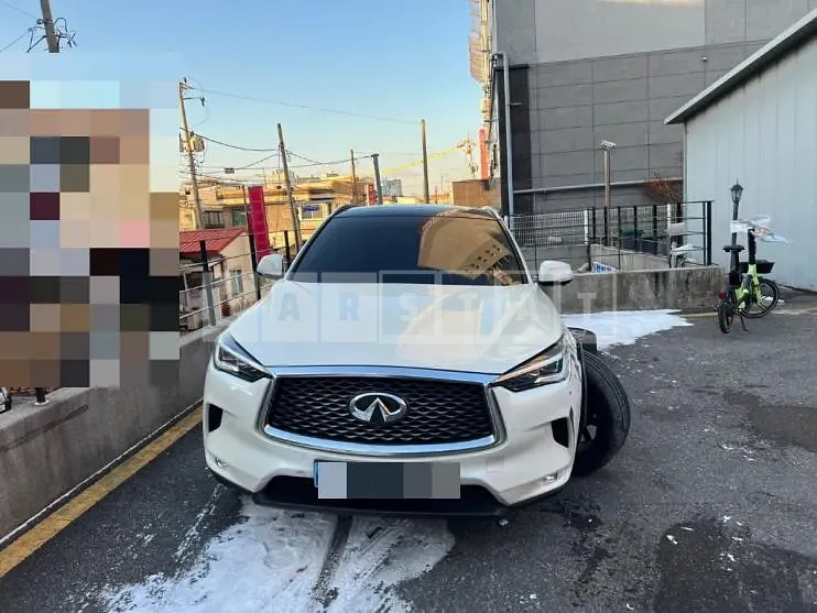 Photo 2 of 20: 2019 Infiniti QX50 2.0 AWD, VIN 3PCAJ5M34KF142035 — Korean insurance auction