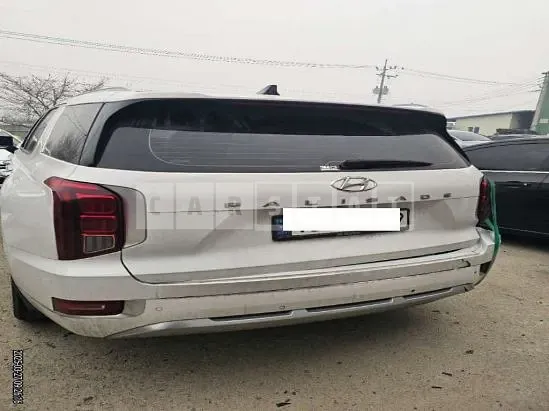 Photo 2 of 15: 2022 Hyundai Palisade, VIN KMHR581EBNU326615 — Korean insurance auction