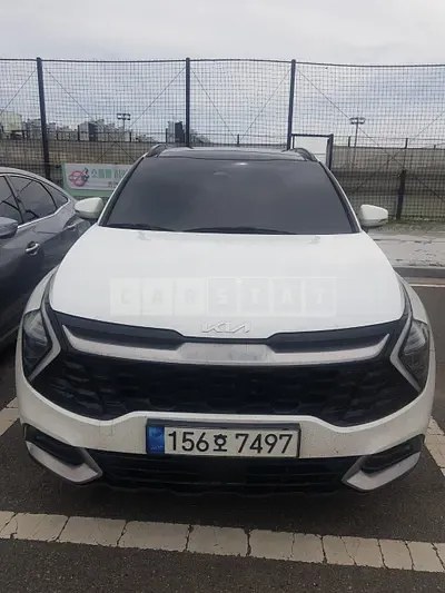 Photo 1 of 22: 2022 Kia Sportage, VIN KNAPV81CBNK026387 — Korean insurance auction