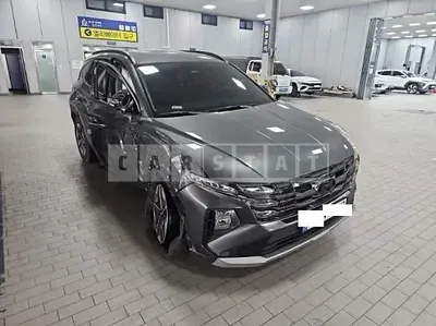 Photo 1 of 50: 2025 Hyundai Tucson, VIN KMHJC81BHSU410573 — Korean insurance auction