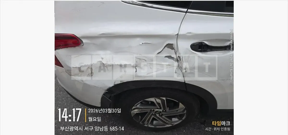 Photo 2 of 10: 2020 Hyundai Santa Fe TM Diesel, VIN KMHS381HGMU339937 — Korean insurance auction
