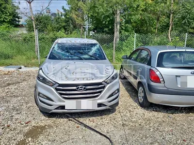 Photo 1 of 13: 2016 Hyundai Tucson TL, VIN KMHJ281ABHU284891 — Korean insurance auction