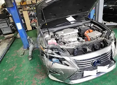 Photo 1 of 18: 2017 Lexus ES300h, VIN JTHBW1GGXH2142306 — Korean insurance auction