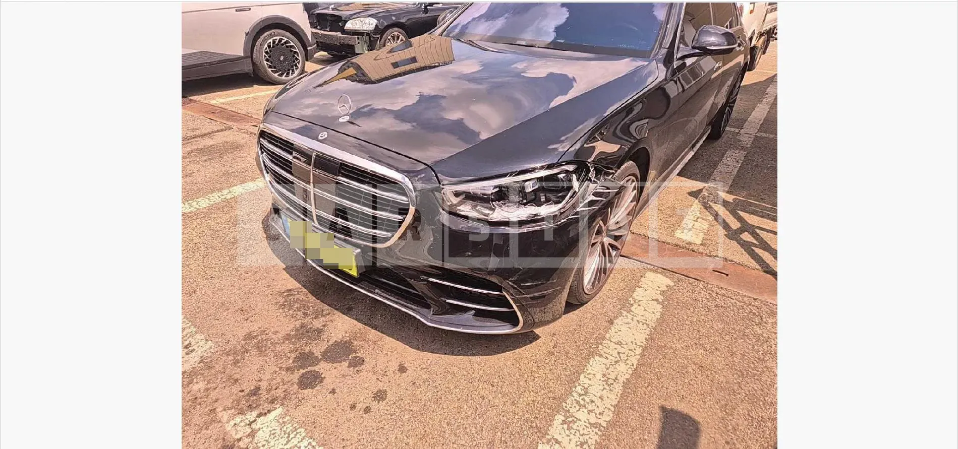 Photo 2 of 3: 2025 Mercedes-Benz (parts) S 500 4Matic Long Wheel — Korean insurance auction