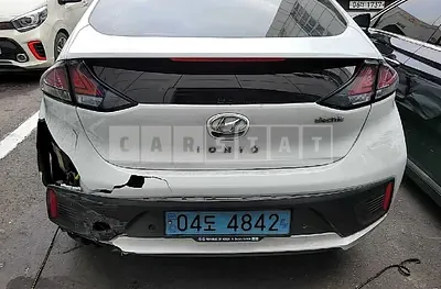 Photo 1 of 12: 2020 Hyundai Modern Ionic Electric, VIN KMHC051JFLU070071 — Korean insurance auction