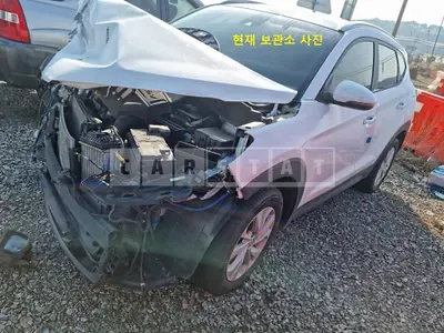 Photo 1 of 15: 2019 Hyundai Tucson, VIN KMHJ381ABLU193499 — Korean insurance auction