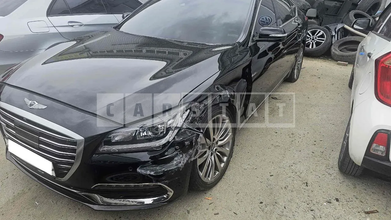 Photo 2 of 12: 2016 Hyundai Genesis G80, VIN KMHGM41DBHU189061 — Korean insurance auction