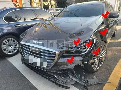 Photo 1 of 7: 2017 Genesis G80 — Korean insurance auction