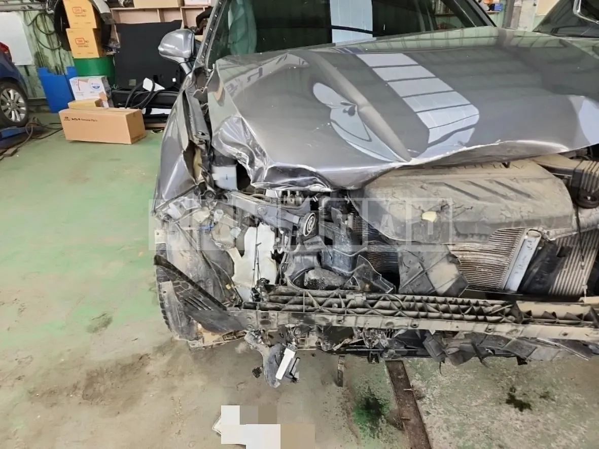 Photo 2 of 30: 2020 Hyundai Santa Fe 2.0, VIN KMHS281BBLU285246 — Korean insurance auction