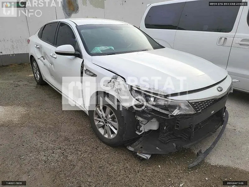 Photo 2 of 13: 2015 Kia K5, VIN KNAGS416BGA013291 — Korean insurance auction