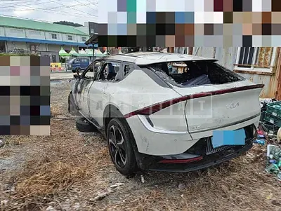 Photo 1 of 17: 2023 Kia EV6 Long Range Earth 4WD — Korean insurance auction