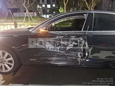 Photo 1 of 4: 2015 Audi A6 45 TDI quattro — Korean insurance auction