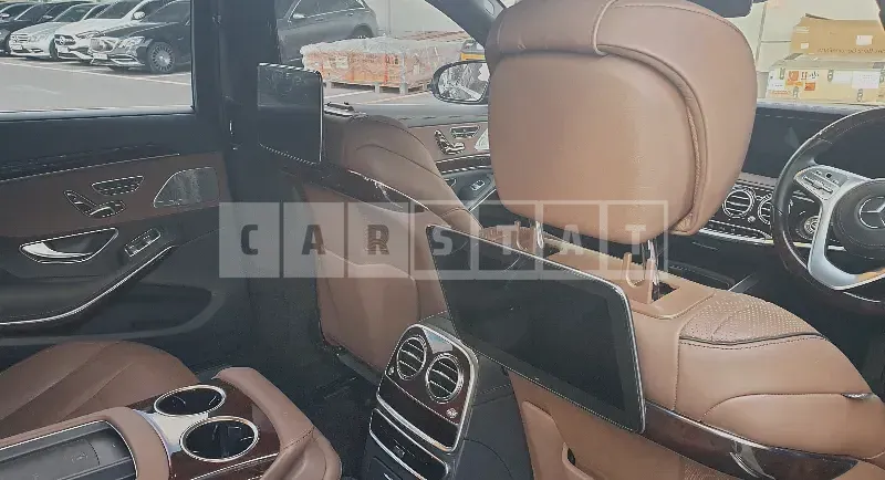 Photo 3 of 3: 2019 Mercedes-Benz S560 4Matic L, VIN WDDUG8GB5KA459899 — Korean insurance auction