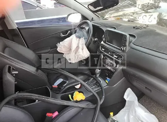 Photo 2 of 5: 2018 Hyundai Kona, VIN KMHK7815GJU146498 — Korean insurance auction