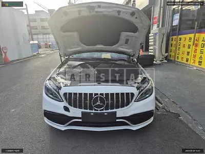 Photo 1 of 13: 2016 Mercedes-Benz C220 d, VIN WDDWF0EB8HR234872 — Korean insurance auction