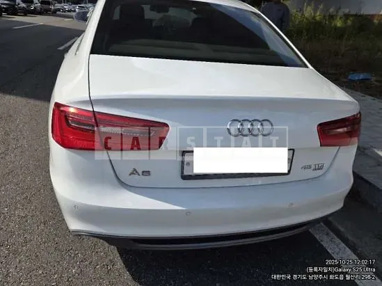 Photo 2 of 8: 2015 Audi A6 45 TDI quattro, VIN WAUZZZ4G5FN030516 — Korean insurance auction