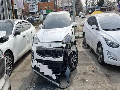 Photo 1 of 16: 2017 Kia Sportage 1.7, VIN KNAP6815GJK336098 — Korean insurance auction