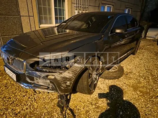 Photo 2 of 8: 2021 Volvo S90B6 AWD, VIN LVYPT062CMP225090 — Korean insurance auction