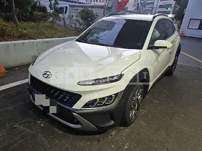 Photo 1 of 10: 2021 Hyundai Kona Hybrid — Korean insurance auction