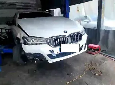Photo 1 of 50: 2021 BMW 520i, VIN WBA11BH08MCF90583 — Korean insurance auction