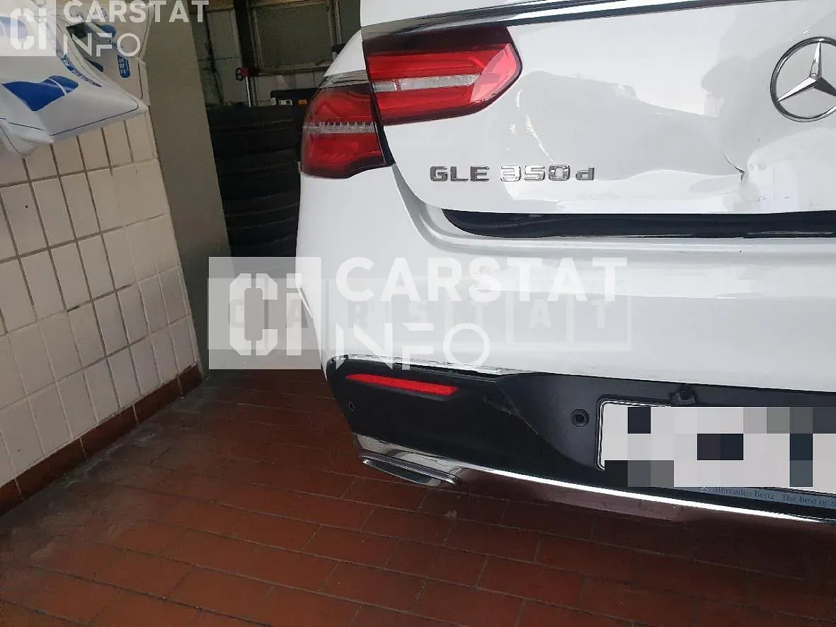 Photo 2 of 10: 2018 Mercedes-Benz GLE350 d 4Matic Coupe, VIN WDCED2EB8JA094277 — Korean insurance auction