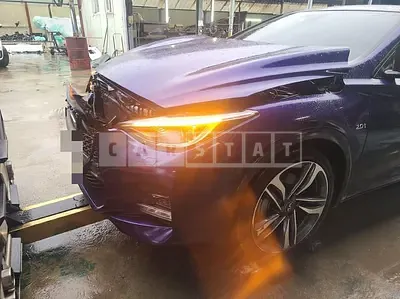 Photo 1 of 17: 2017 Infiniti Q30, VIN SJKCH53E0HA017345 — Korean insurance auction