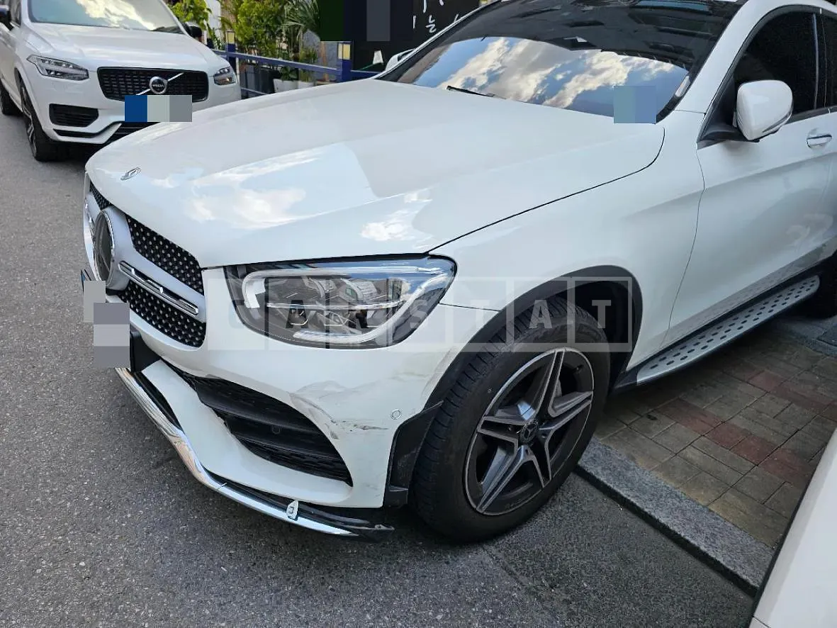 Photo 3 of 3: 2022 Mercedes-Benz (parts) GLC300 e Light, VIN W1N0J5DB7NG021568 — Korean insurance auction