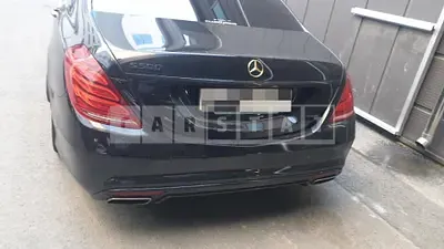 Photo 1 of 12: 2015 Mercedes-Benz S400 Hybrid, VIN KL90A3AEHFZ100025 — Korean insurance auction